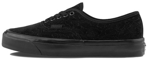 Vans OG Authentic LX Velvet Embroidery Leopard Black x Size 7 New