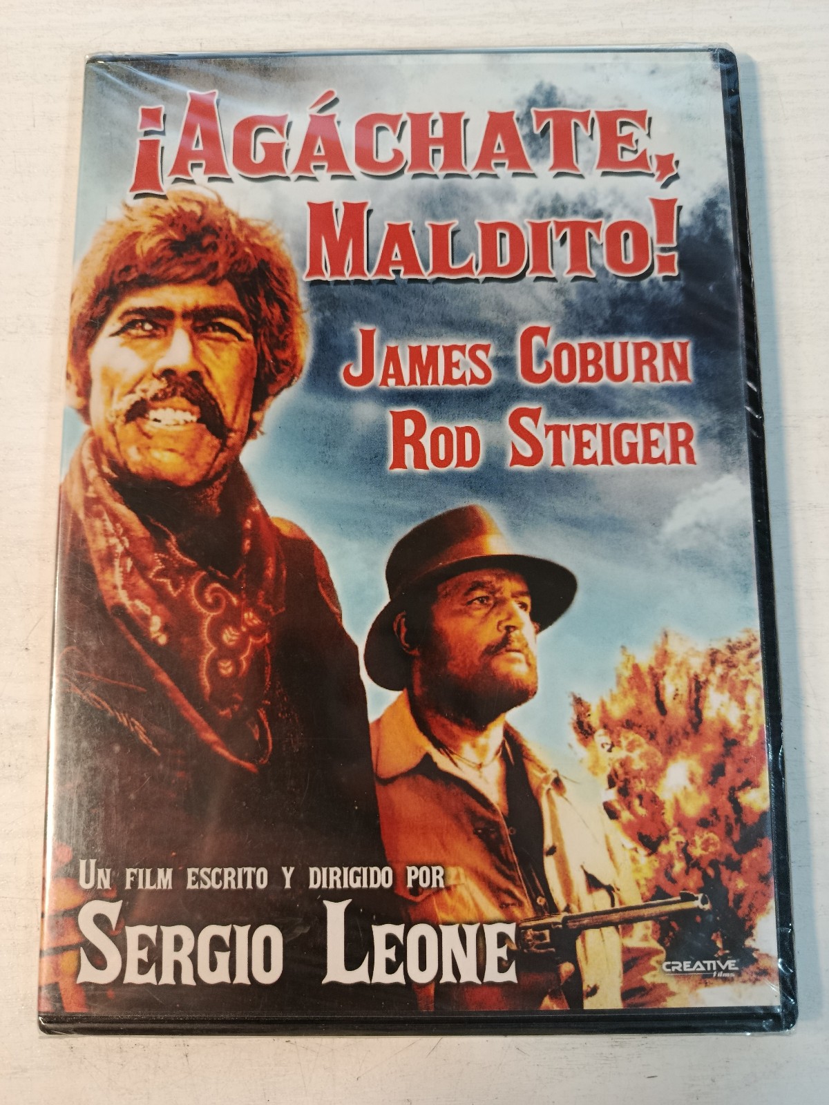 Agachate Maldito James Coburn Morricone - Dvd Region All Español Ingles Nuevo