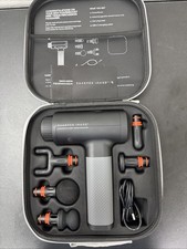 Sharper Image Powerboost  Deep Tissue Percussion Massager 5 Attachments