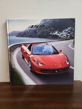 Ferrari 458 Spider Hard Cover Brochure,  Dual Language - Italian & English! 