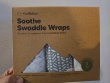 Keababies Soothe Swaddle Wraps for 3-6 Mo Pack