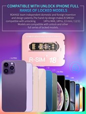 Scheda R-SIM18+ 2023 RSIM Nano Sblocco iOS16 per iPhone 14 13 12 11 Pro Max MINI