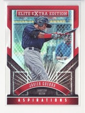 2015 Elite Extra Edition Aspirations Die Cut #166 Javier Guerra 098/200 Flat S/H