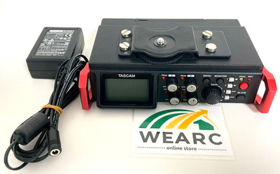 TASCAM DR-701D 6Track Linear PCM Field Recorder Mixer HDMI Timecode Used Tested