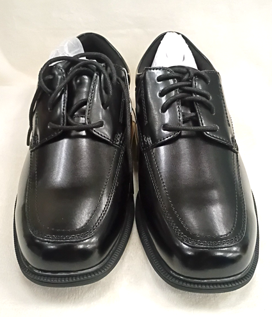 Nunn Bush Bourbon Street Moc Toe Lace Up Shoes Black 84355 Men's