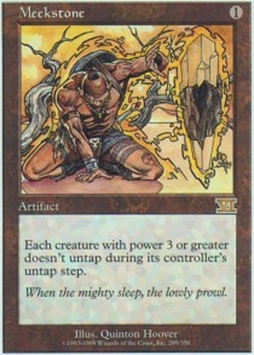 1x Meekstone Heavy Play MTG Magic - Kid Icarus -