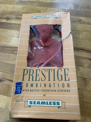 Vintage Prestige Combination Water Bottle Syringe. Bottle Brittle And Broken. 
