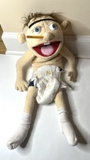 Jeffy Hand Puppet SML Super Mario Logan Plush Pencil In Nose Stuffed Doll Toy