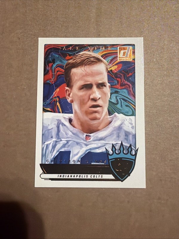 2025 Donruss Peyton Manning Gridiron Kings Indianapolis Colts