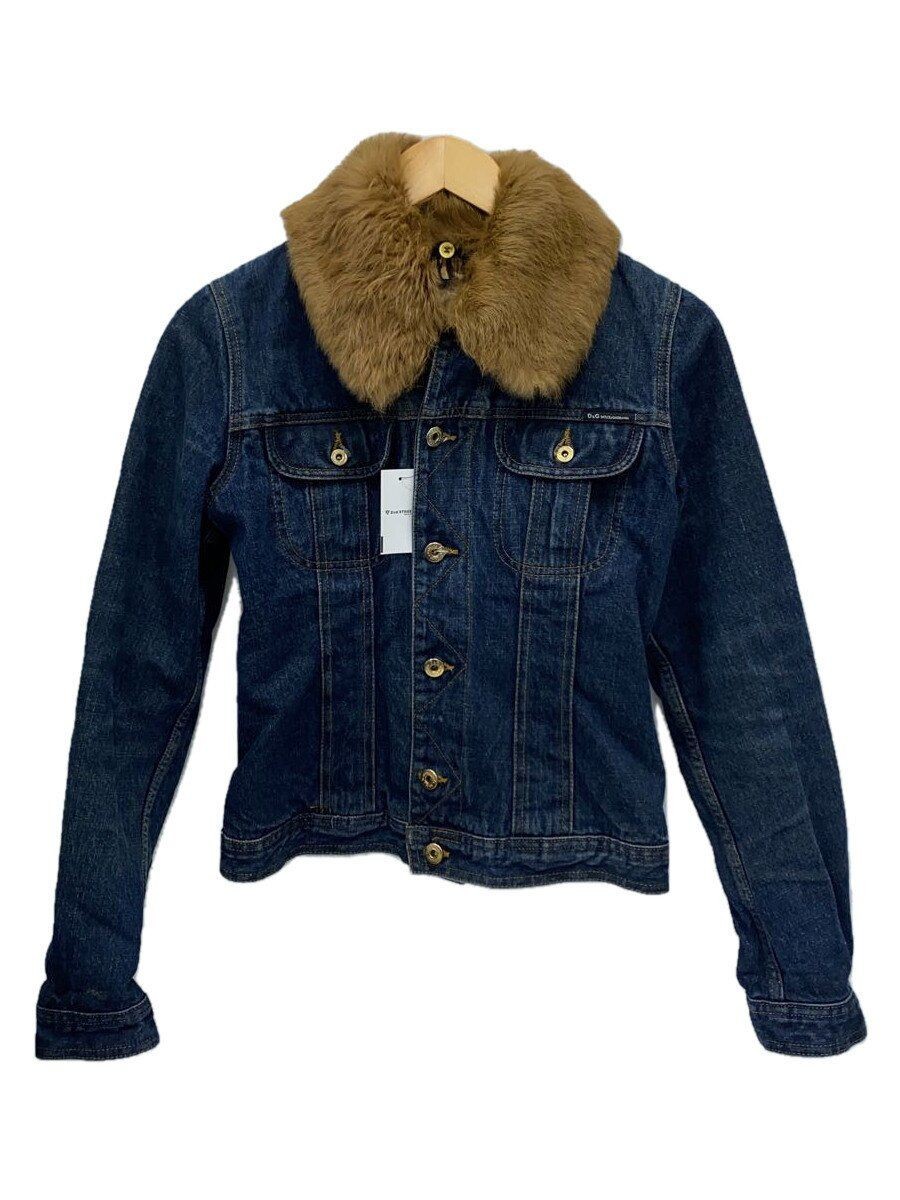 【archive】90s Dolce&Gabbana Python denim DOLCE & GABBANA G JAN 90s-00s Y2K ARCHIVE RABBIT FUR XS