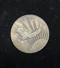 South East Refiining Flying Eagle Silver Art Round