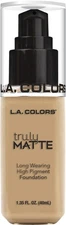 L.A. COLORS Truly Matte Foundation, Natural CLM352