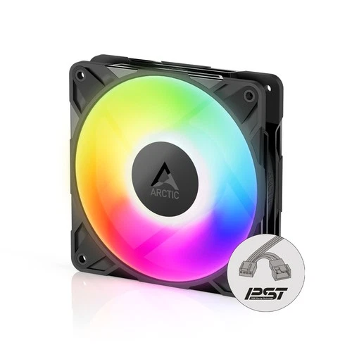 ARCTIC P12 Pro A-RGB Premium PC Lüfter 120mm PWM Case Fan 4-Pin Gehäuse B-Ware