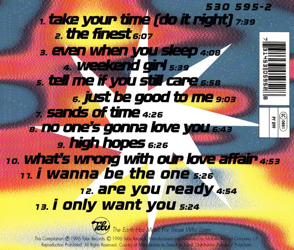 THE SOS BAND - CD - THE BEST OF THE SOS BAND - Bild 2 von 2