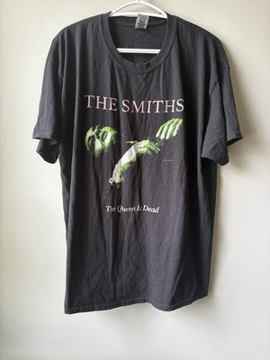 The Smiths The Queen Is Dead Band T Shirt Black Graphic Gildan Heavy Cotton XL