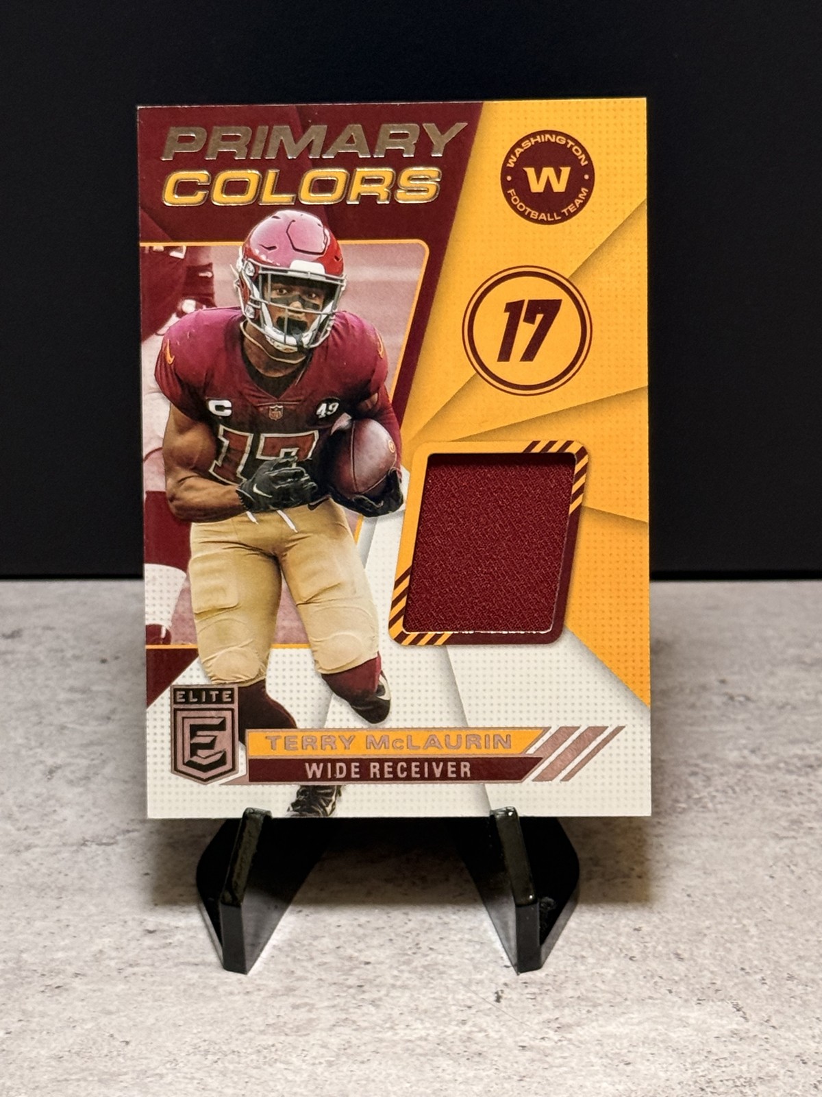 Pc15 Color 2021 Panini Donruss Elite - Primary Colors Terry McLaurin #PC15 (MEM ...