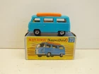 LESNEY MATCHBOX SUPERFAST NO23 VW CAMPER EXCELLENT BOXED (L658)