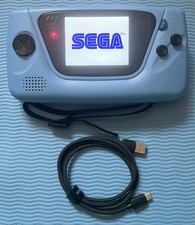Sega Game Gear, Recapped, New Shell, XL HD IPS Screen, LiPo + USB-C, Glass Bezel