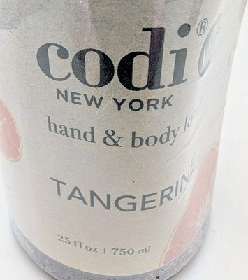 Codi New York Tangerine Hand & Body Lotion - 25 fl oz - NEW Factory Sealed