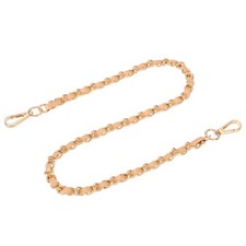 32" Purse Strap with Buckle for Shoulder and Cross Body Khaki Gold 