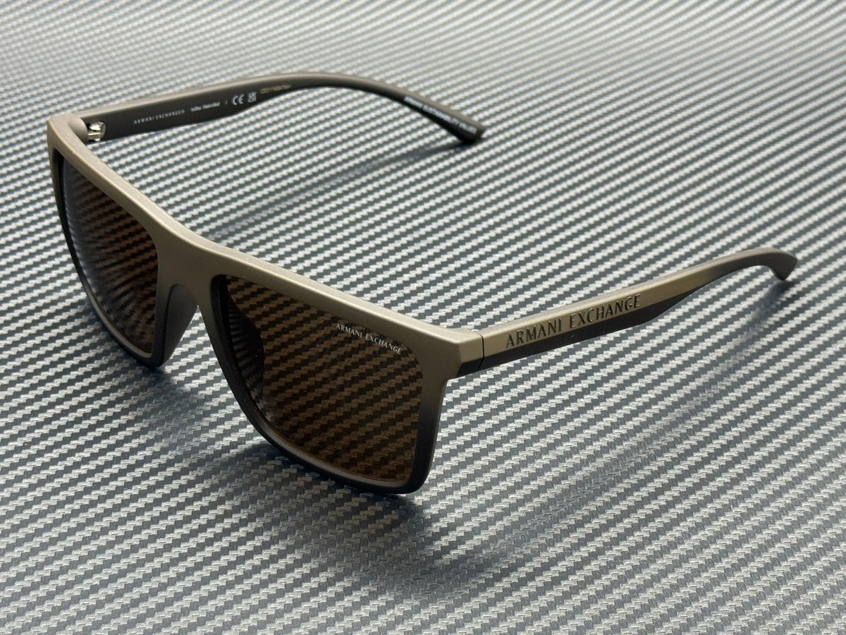 ARMANI EXCHANGE AX4162SU 839173 Matte Brown Gradient Men display picture 3