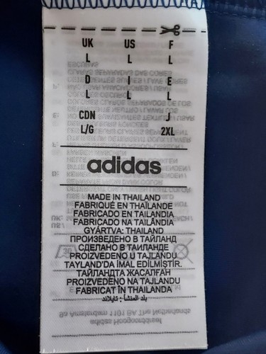 Nebraska Impact Basketball dunkelblau Adidas 1/4 Zip Pullover Größe Large - Bild 16 von 18