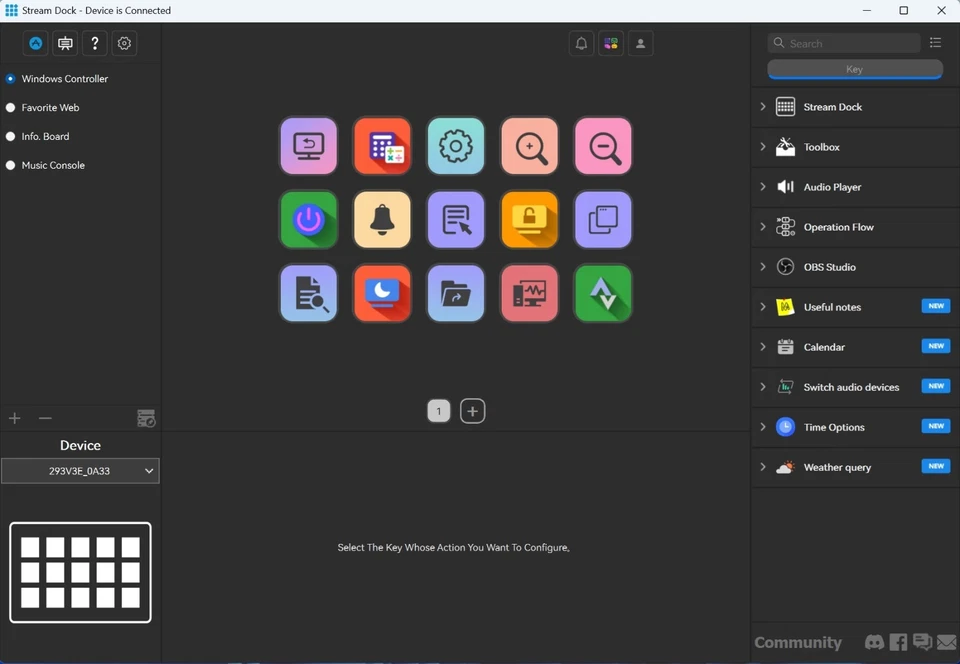 Stream Controller with customizable LCD Macro keys Content Creator & Streamers - Image 2 of 4