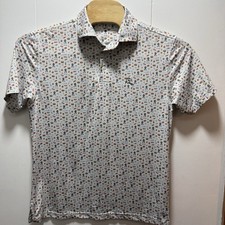 Rhoback Men's Performance Polo The Grillmaster All Over Print Size Medium