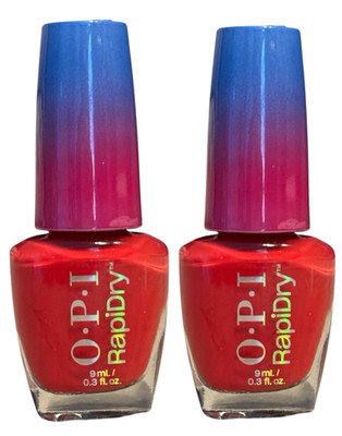 2-Pack Haul Sass - OPI RapiDry Quick Dry Nail Polish - 9mL (0.3 oz) RD0023