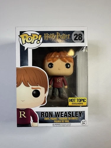 Funko Pop! Harry Potter Ron Weasley #28 Hot Topic Exclusive Vinyl Figure