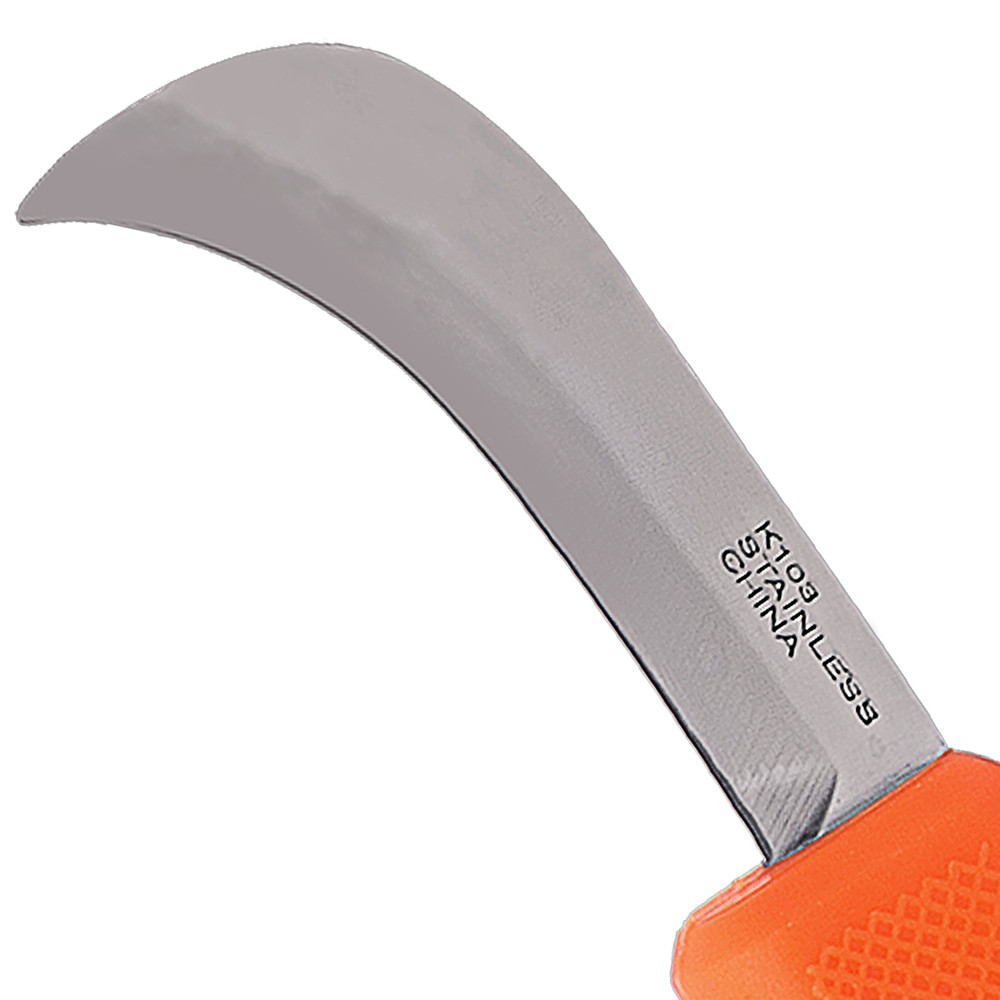 Zenport K103-O Harvest Utility Knife, 3 Inch Stainless Steel Blade