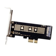 JSER SER NVME to PCI-E 4.0 Low Profile PCI-E 3.0 x1 Lane to M.2 NGFF M-Key SS...