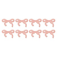 8Pcs Schleifen-Patches, FüR Diy Kleidung, BüGel-Patches, Hellrosa