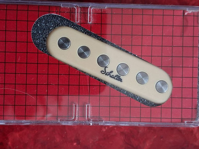 Schaller NOS  Single Coil Pickup  ''S6''  Ref.  224 Cream