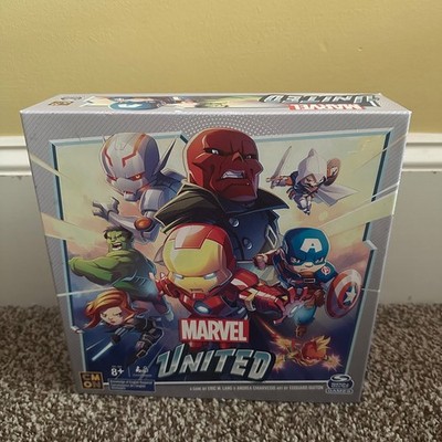 Marvel United Board Game CMON Spin Master Strategy Miniature Superhero Complete