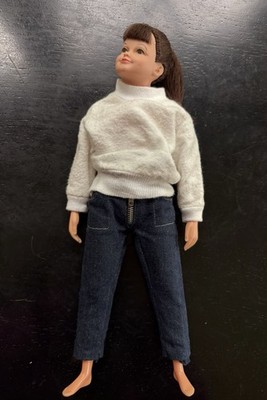 1963  REMCO LIBBY LITTLECHAP IN HER ORIGINAL LEVI s and SWEATSHIRT 10''