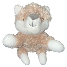 Carters Just One You Fox Plush Beige 10 Inches 68164 Stuffed Animal Lovey