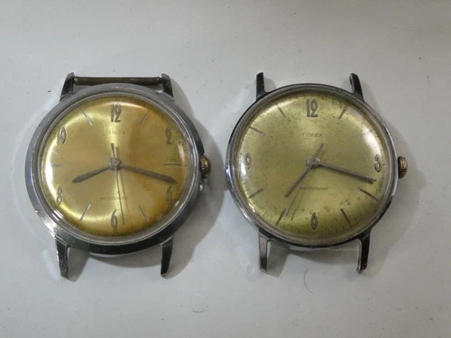 Vintage 1960's Timex MARLIN Lot ~Working