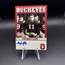 2004 TK Legacy Ohio State Buckeyes Signature Series Auto George Lynn #B8 OSU