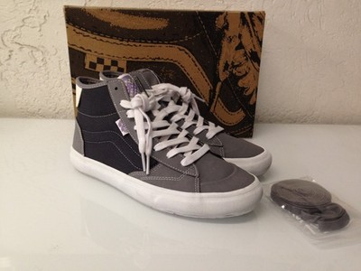 Vans The Lizzie Hi Top Synthetic Frost Gray Sneakers Size M6.5 / W8