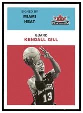 2001-02 Fleer Platinum #103 Kendall Gill ~ Miami Heat