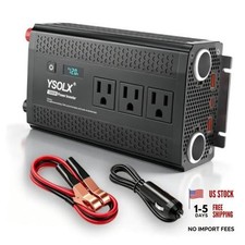 1000W Power Inverter 12V to 110V/120V for RV Camping