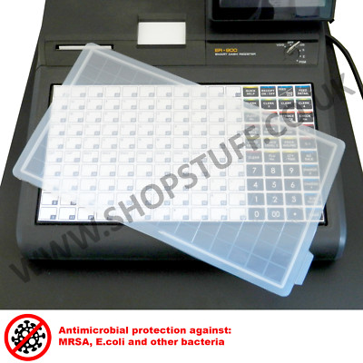 Sam4S ER-920 / ER940 / ER-940 antimikrobielle Registrierkasse Tastatur Abdeckung (L1)