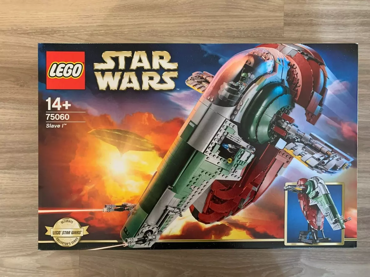 Star Wars LEGO 75060 Slave I UCS NISB New Sealed Box Boba Fett Bespin Guard