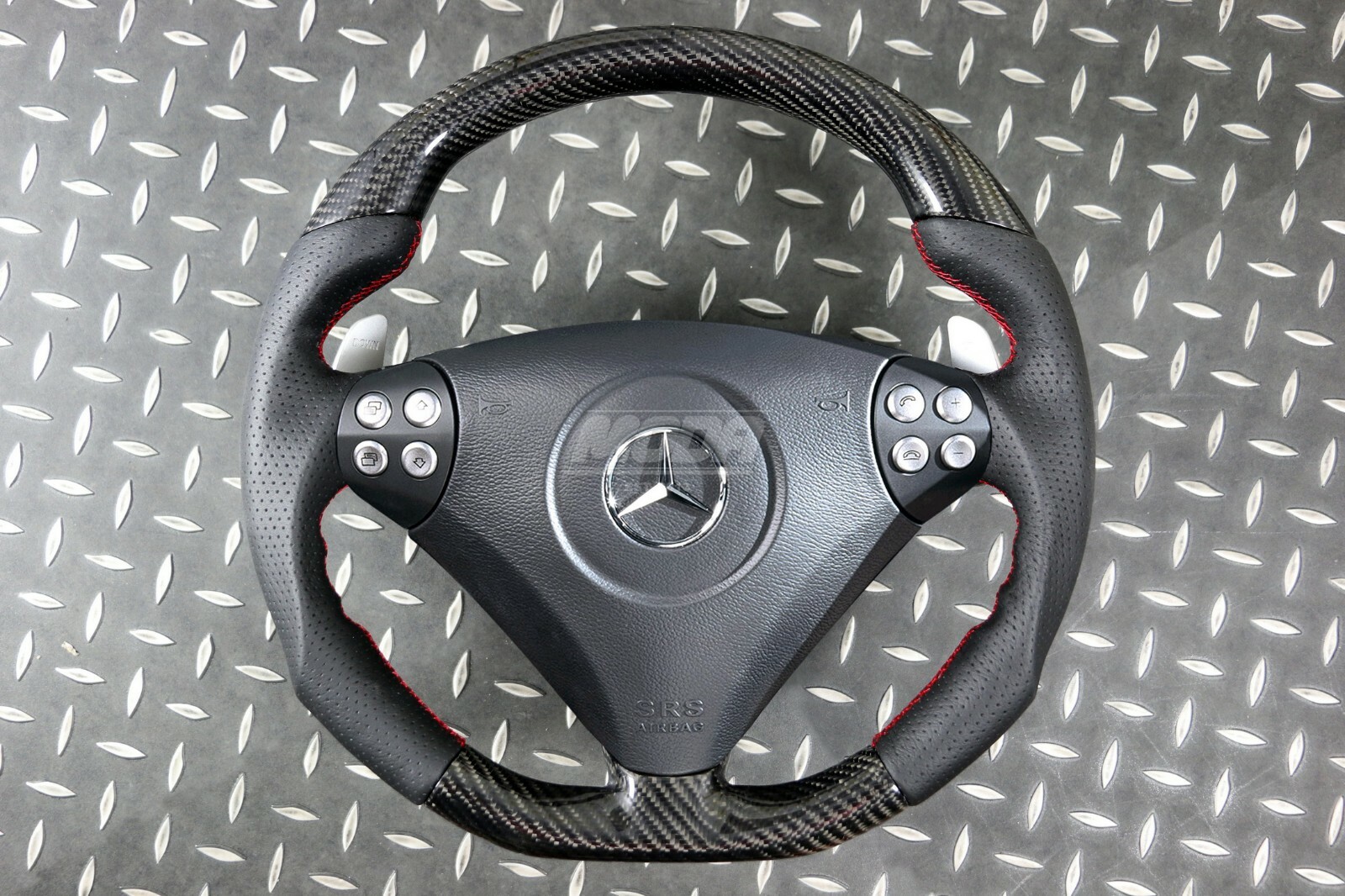 Mercedes SLK R171 W171 55 Cclass W203 Flat Bottom Steering Wheel