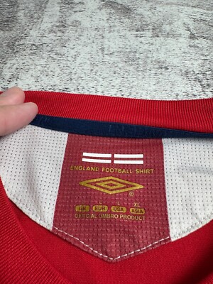 2006-08 England Maillot extérieur Rooney #9 - 6/10 - (S