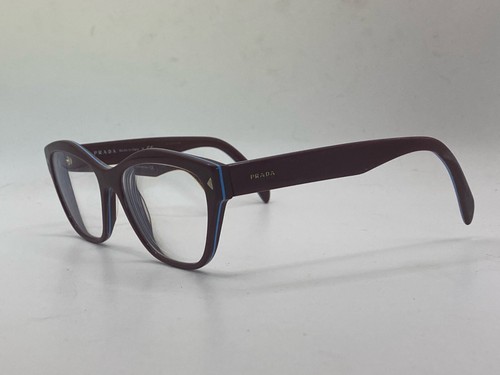 PRADA FRAMES ONLY EYEGLASSES VPR275 RED 53-17-140 - Picture 5 of 7