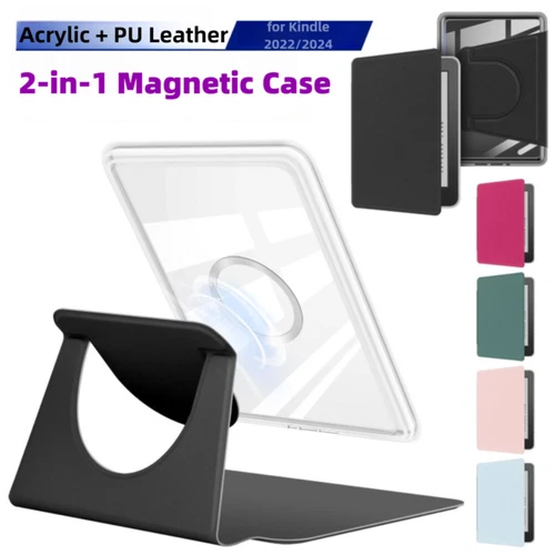 360 Rotation 6 inch e-Reader Case for Kindle 2024/2022 11th Generation