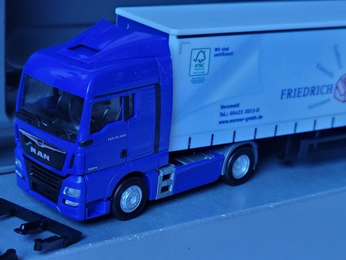 MAN TGX Friedrich Wenner Kartonagen aus 33775 Versmold Tautliner Exclusiv - 第 3/6 張圖片