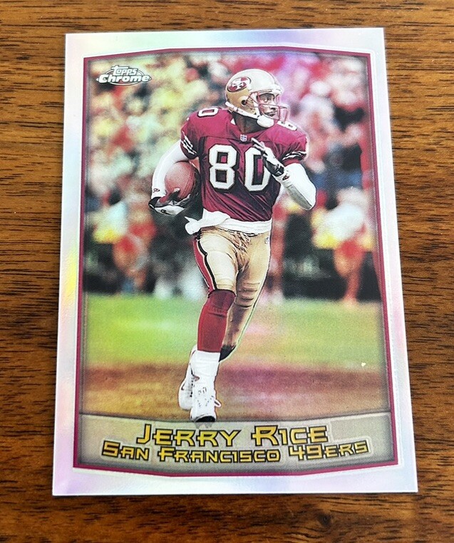 1999 Topps Chrome Refractor #50 Jerry Rice 49ers